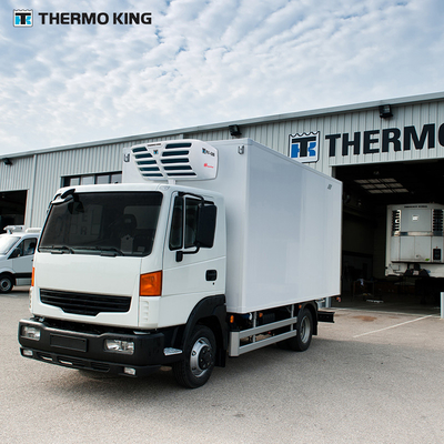 تحافظ وحدة التبريد RV580 THERMO KING لمعدات نظام تبريد شاحنة التبريد على اللحوم والسمك الآيس كريم طازجًا