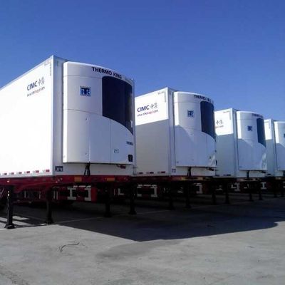 مكثف الجدار الأمامي 9.3KW SLXI 400 وحدات التبريد نصف مقطورة