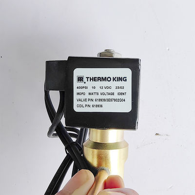 قطع غيار THERMO KING الأصلية 618939 صمام لولبي - طيار لنظام تبريد ثلاجة الشاحنة قطع غيار