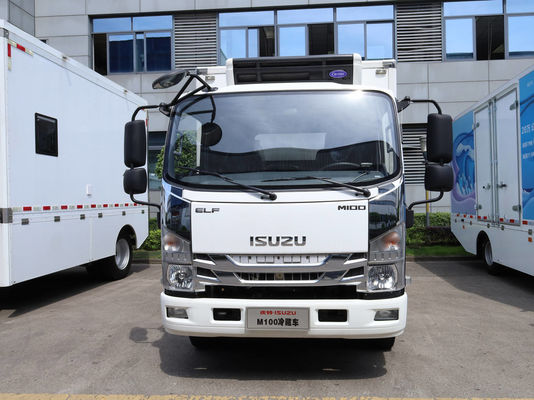 شاحنة مبردة M100 QINGLING لنقل الأغذية واللحوم والأسماك، شاحنة تبريد Citimax 500+ ووحدة تبريد