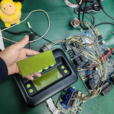 شاشة العرض SR2,SR3,SR4، شاشة العرض SR2,SR3 شاشة العرض CA-8452372 شاشة LCD من نوع العرض الأخضر لـ THERMO KING SB210 SB230 HMI قطع الغيار بعد البيع