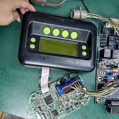 شاشة العرض SR2,SR3,SR4، شاشة العرض SR2,SR3 شاشة العرض CA-8452372 شاشة LCD من نوع العرض الأخضر لـ THERMO KING SB210 SB230 HMI قطع الغيار بعد البيع
