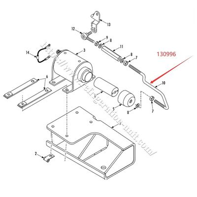130996 THERMOKING SP وحدة التبريد العصا السحب- الوقود الكهربائي،T-M/T-R قطع الغيار