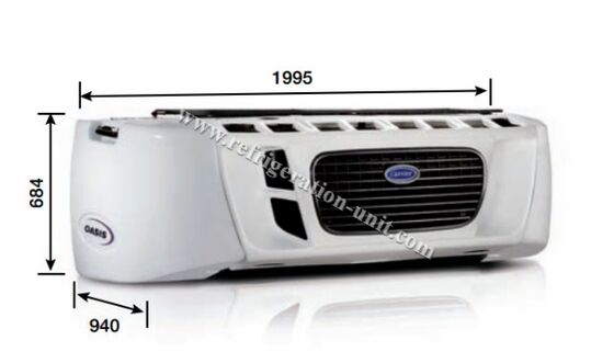 تتوفر وحدة تبريد Carrier Transicold oasis 350 للشاحنة الصندوقية المبردة بطول 8-9 أمتار في درجة حرارة محيطة تتراوح بين 40-50 درجة وسعر جيد