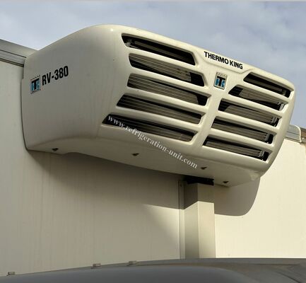 هيكل شاحنة Isuzu 100p Japan Brand مع صندوق مبرد بطول 4.1 متر مع وحدات التبريد THERMO KING RV380V 4X2 Mini 3tons 2 Ton Freezer المبردة