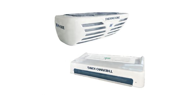 وحدة التبريد للشاحنة Thermo King RV580E استبدال C450 مع 24V DC ، إزالة الغاز الساخن ، ونظام الاستعداد الخفيف
