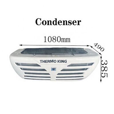 وحدة التبريد للشاحنة Thermo King RV580E استبدال C450 مع 24V DC ، إزالة الغاز الساخن ، ونظام الاستعداد الخفيف