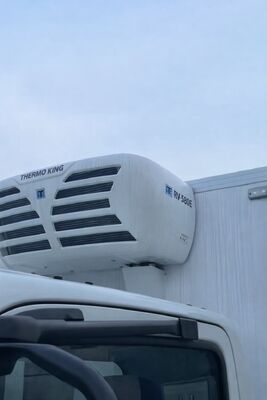 وحدة التبريد للشاحنة Thermo King RV580E استبدال C450 مع 24V DC ، إزالة الغاز الساخن ، ونظام الاستعداد الخفيف