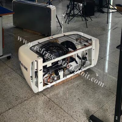 RV580E استبدال وحدة التبريد C450 THERMO KING السيارة تعمل بالطاقة المباشرة مع ضاغط TK16 مع إلى المروحة 24V