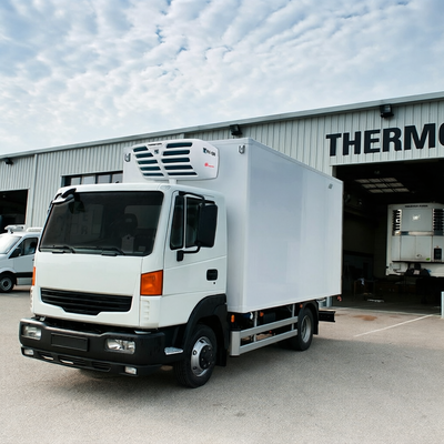 وحدة التبريد التي تعمل بالسيارة Thermo King RV-580 نظام تبريد ثقيل للشاحنات المتوسطة المبردة