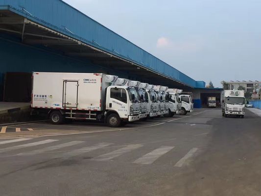 وحدة التبريد التي تعمل بالسيارة Thermo King RV-580 نظام تبريد ثقيل للشاحنات المتوسطة المبردة