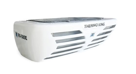 وحدة التبريد للشاحنة Thermo King RV580E استبدال C450 مع 24V DC ، إزالة الغاز الساخن ، ونظام الاستعداد الخفيف
