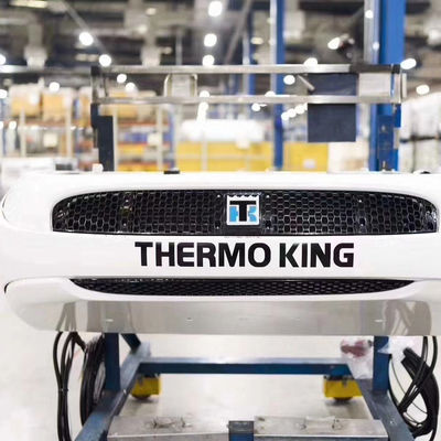 وحدة التبريد من سلسلة Thermo King T-80 Pro مع محركات GreenTech منخفضة الانبعاثات ومراقب TSR