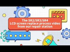 شاشة LCD SR2 SR3 SR4 لوحدات التحكم في وحدات المقطورة THERMO KING تحل محل فيديو التشغيل